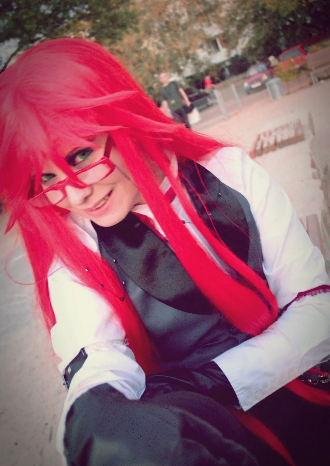 Cosplay-Cover: Grell Sutcliff