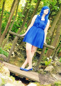 Cosplay-Cover: Blau (Farbe)