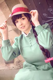 Cosplay-Cover: Sophie Hatter [Green Dress]