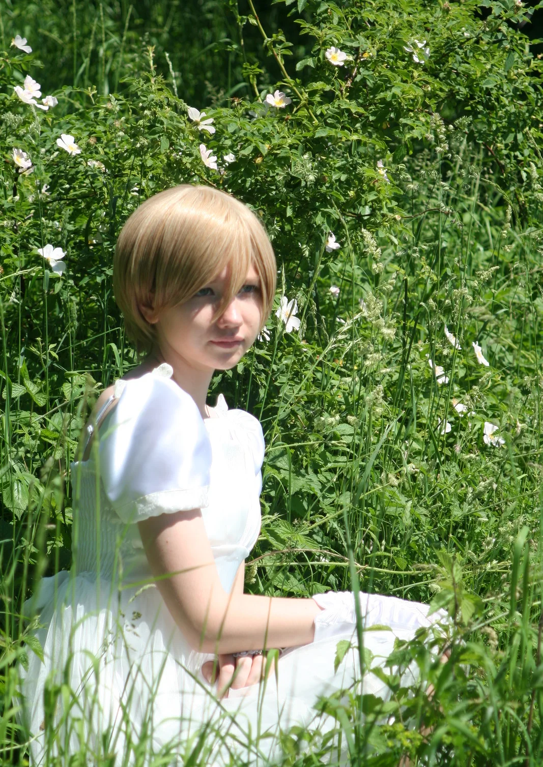 Cosplay-Cover: Finnland (Ballkleid)