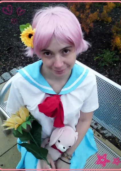 Cosplay-Cover: Shuichi Shindo (Schulmädchenuniform)