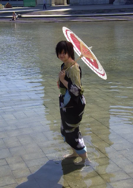 Cosplay-Cover: Hibari Kyoya (Kimono Artwork)
