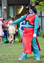 Cosplay-Cover: FLARP!Terezi Pyrope