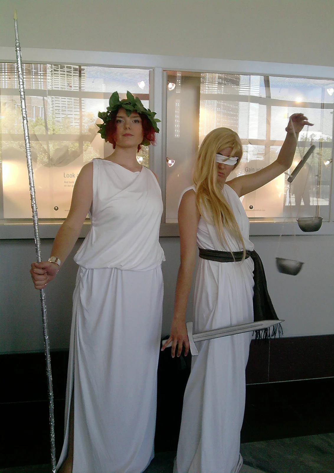 Cosplay-Cover: Athene Göttin des Kriges