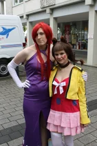 Cosplay-Cover: Erza Scarlet (Rose Dress)