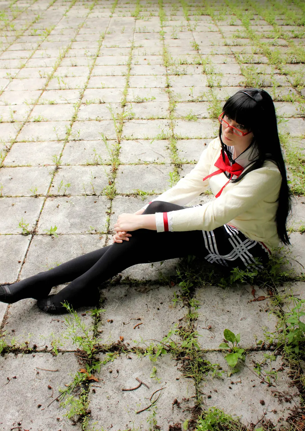 Cosplay-Cover: Homura Akemi [Schuluniform]