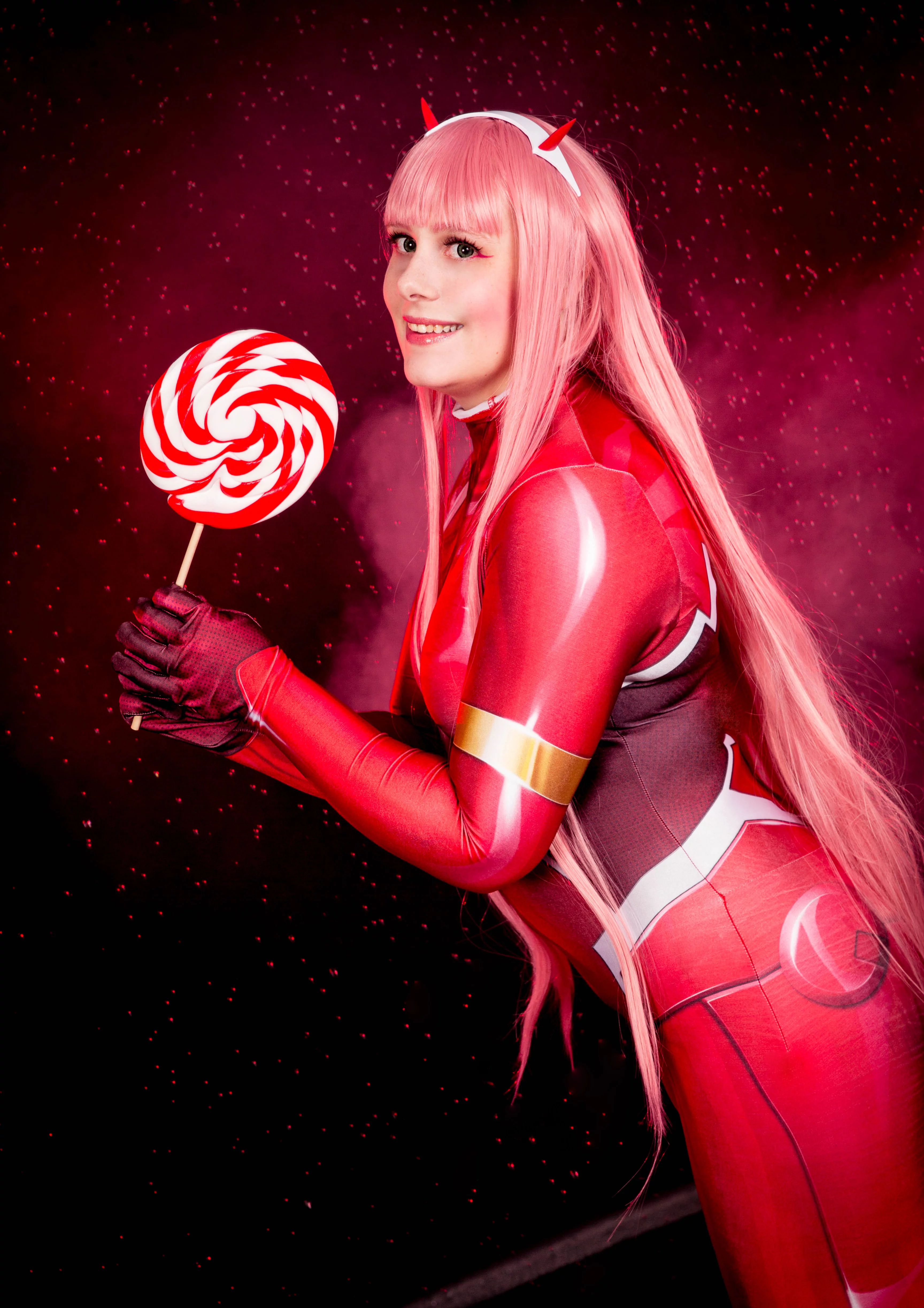 Cosplay-Cover: Zero Two [Plugsuit]