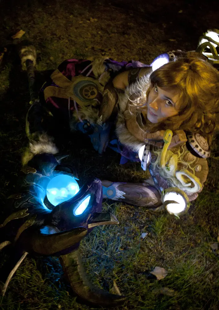Cosplay-Cover: Worgen/ Menschdruide im T8-Set