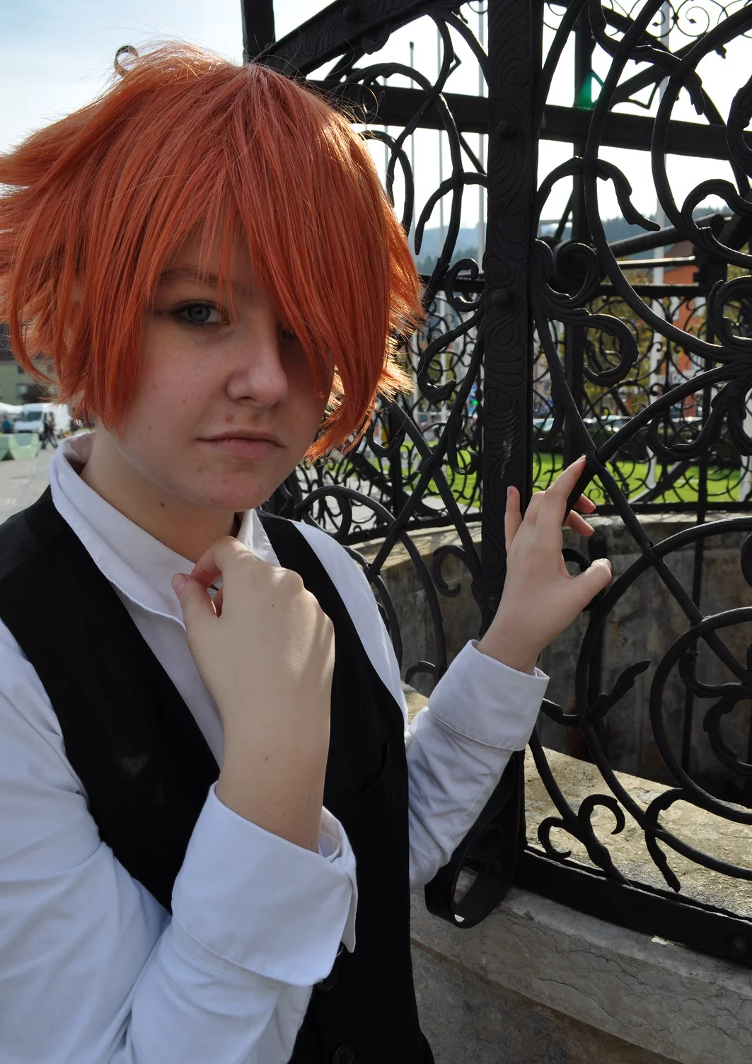 Cosplay-Cover: Hikaru Hitachiin (Kellner)