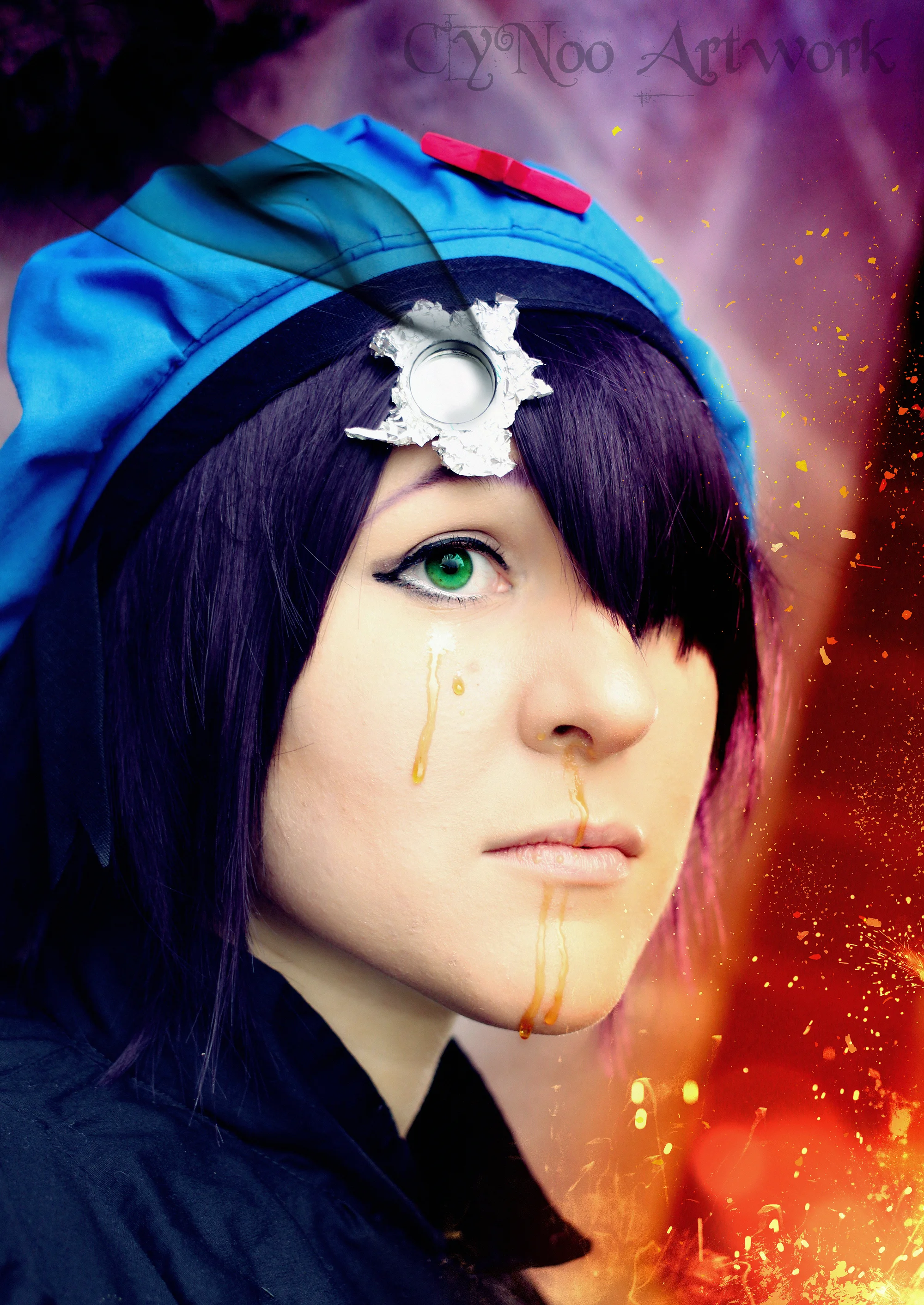 Cosplay-Cover: Cyborg Noodle - Rhinestone Eyes