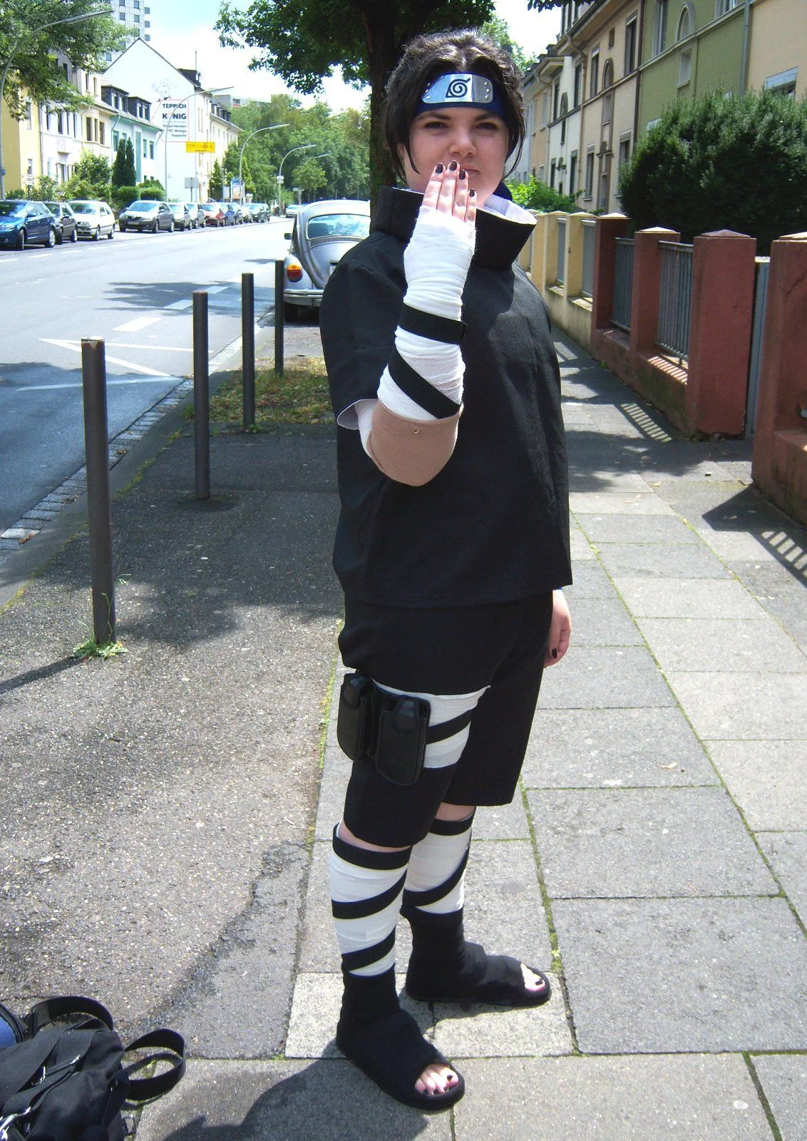 Cosplay-Cover: Sasuke (black)