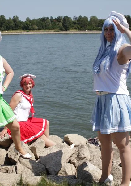 Cosplay-Cover: Umi Ryuuzaki