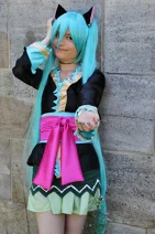 Cosplay-Cover: Hatsune Miku [Project Diva 2nd Kimono]