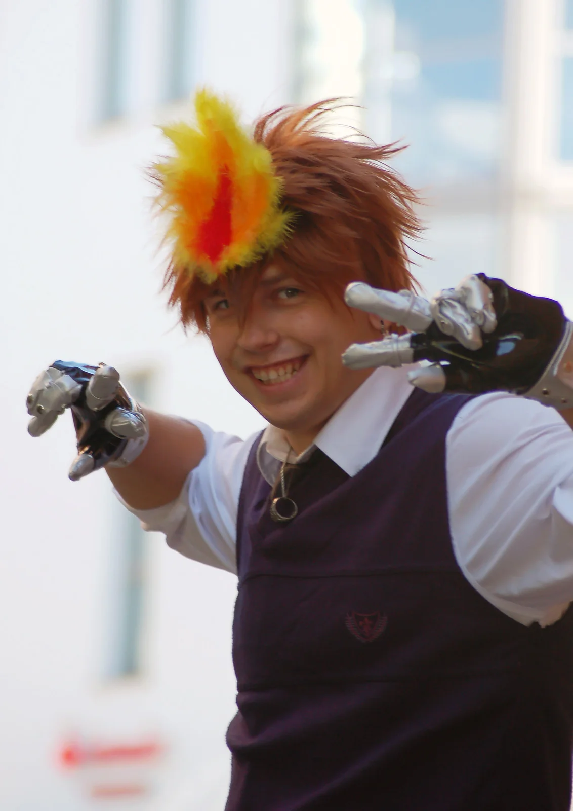 Cosplay-Cover: Sawada Tsunayoshi [Schooluniform]