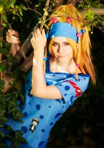 Cosplay-Cover: Rikku [[Festival-Goer]]