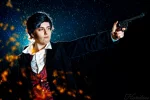 Cosplay-Cover: Sherlock Holmes Spiel im Schatten (Robert Downey J
