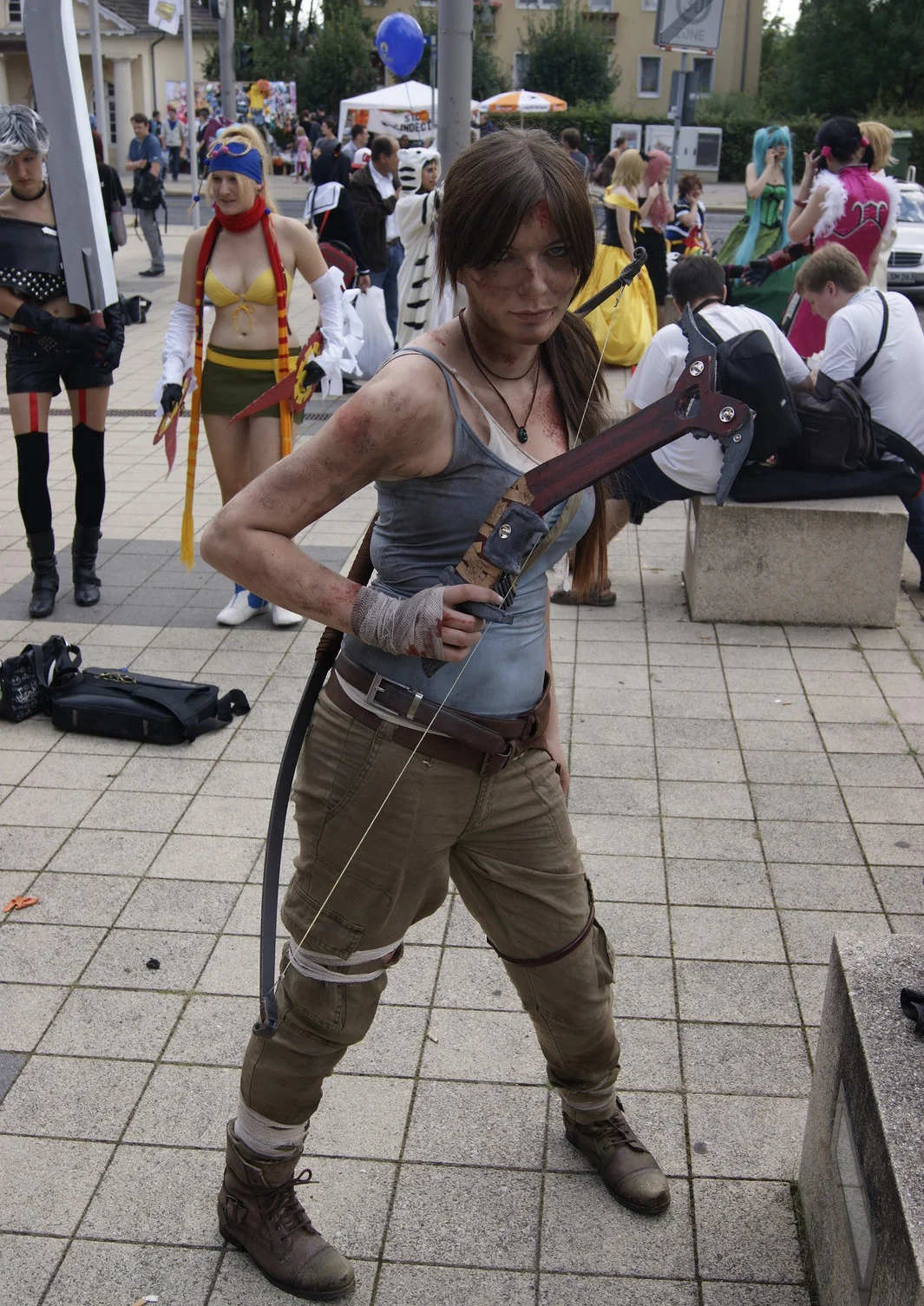 Cosplay-Cover: lara croft reborn