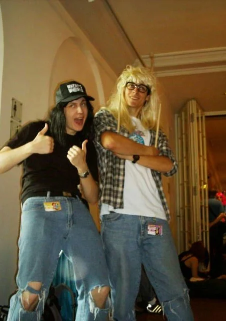Cosplay-Cover: Garth Algar (Wayne