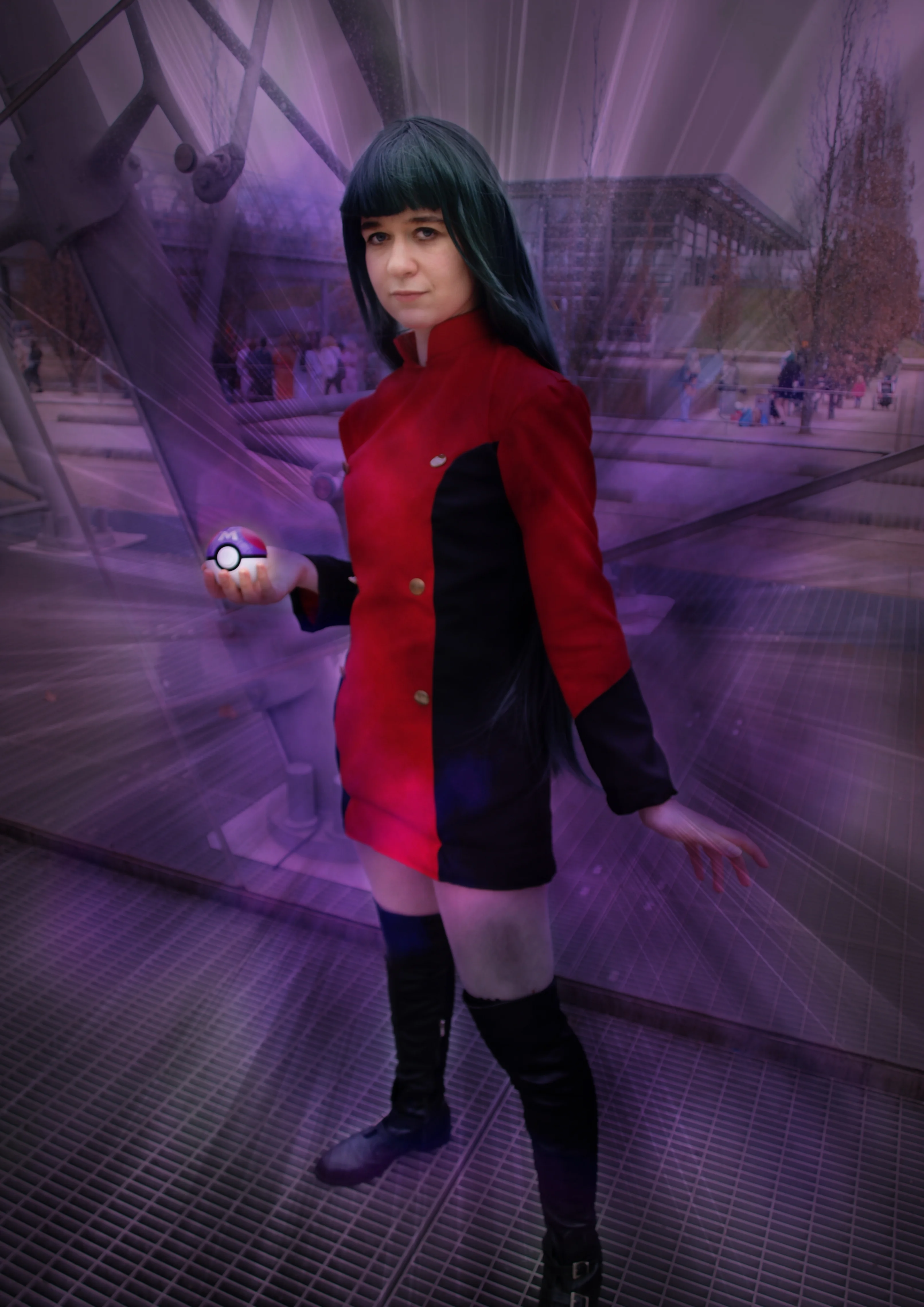 Cosplay-Cover: Sabrina (Anime-Outfit)