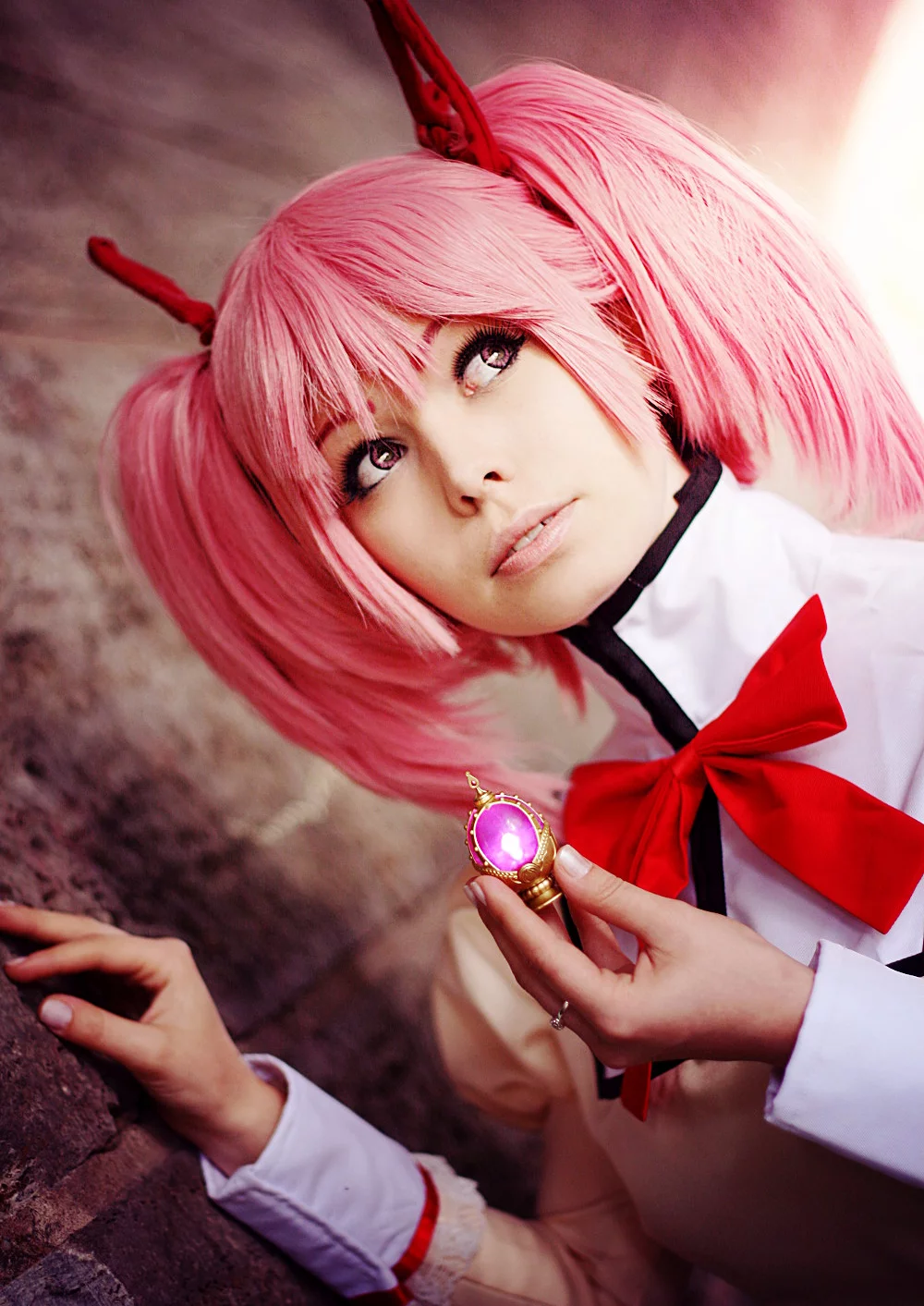 Cosplay-Cover: Madoka Kaname [Middle School]