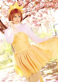 Cosplay-Cover: Card Captor Sakura (Idol-Outfit)