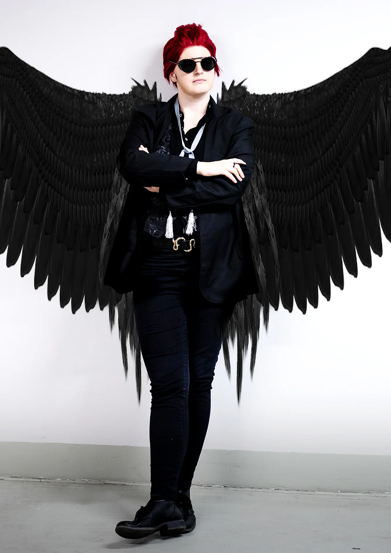 Cosplay-Cover: Crowley