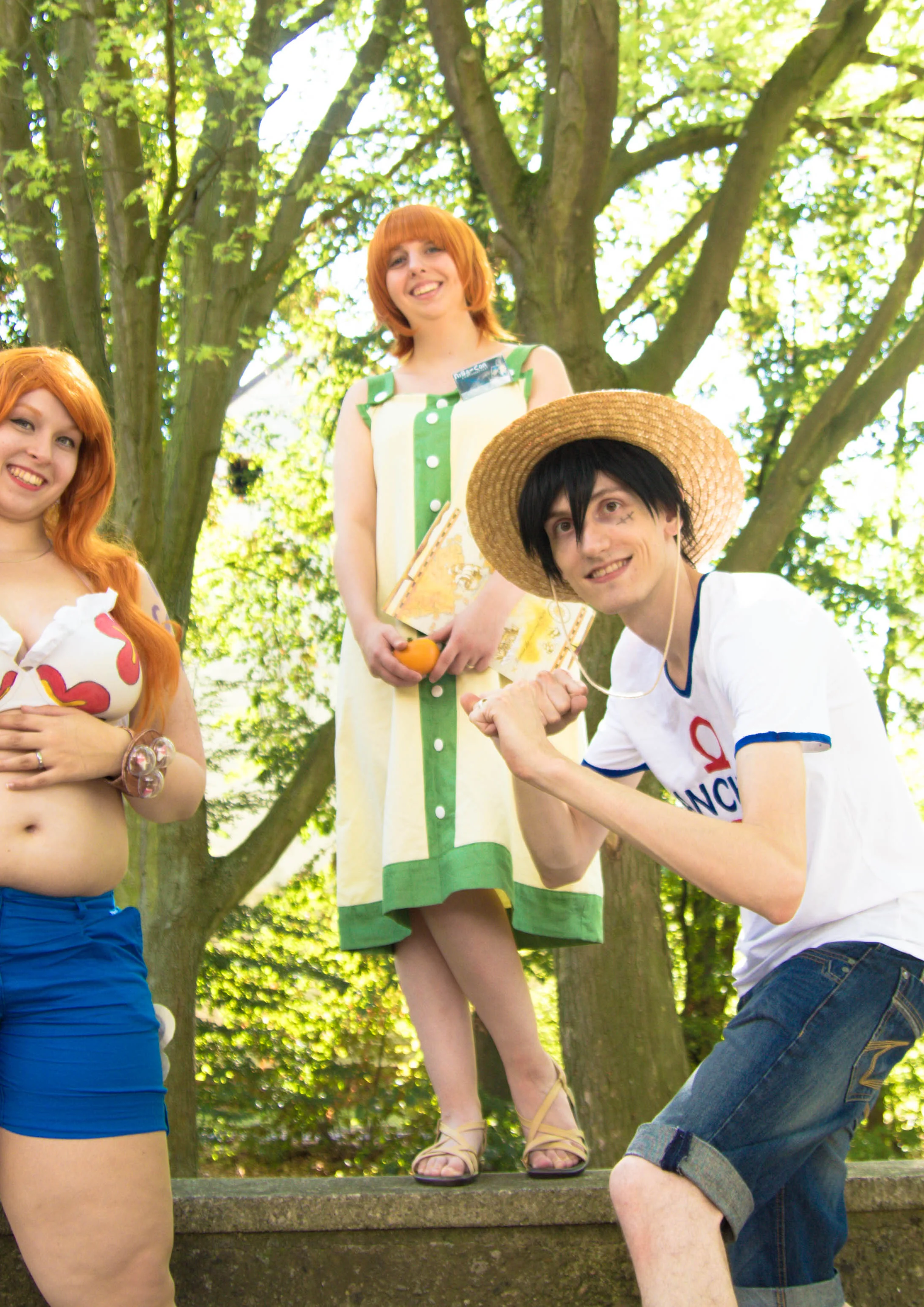 Cosplay-Cover: Monkey D. Ruffy (Kind)