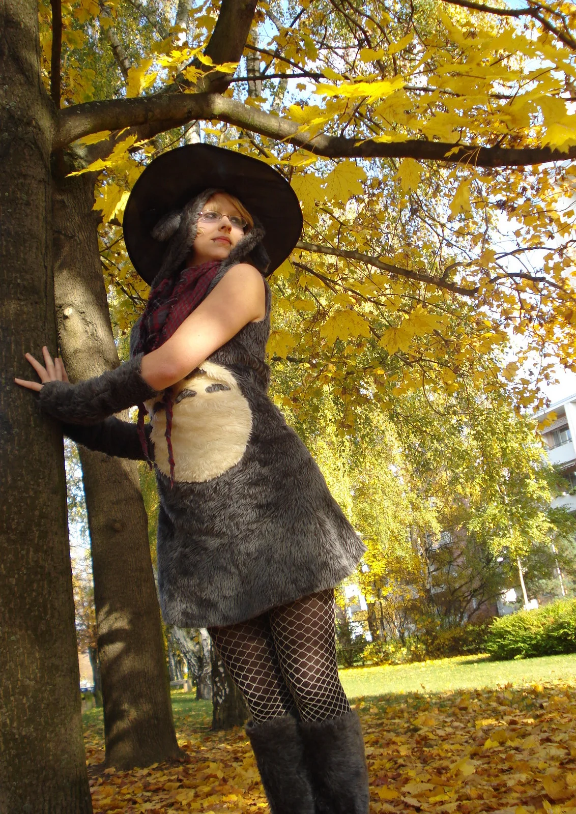 Cosplay-Cover: Totoro (Halloween)
