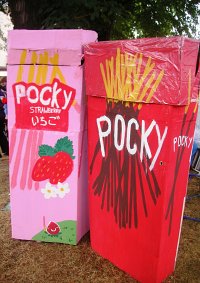 Cosplay-Cover: Pocky Schachtel