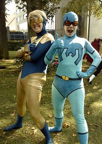 Cosplay-Cover: Blue Beetle (Ted Kord)