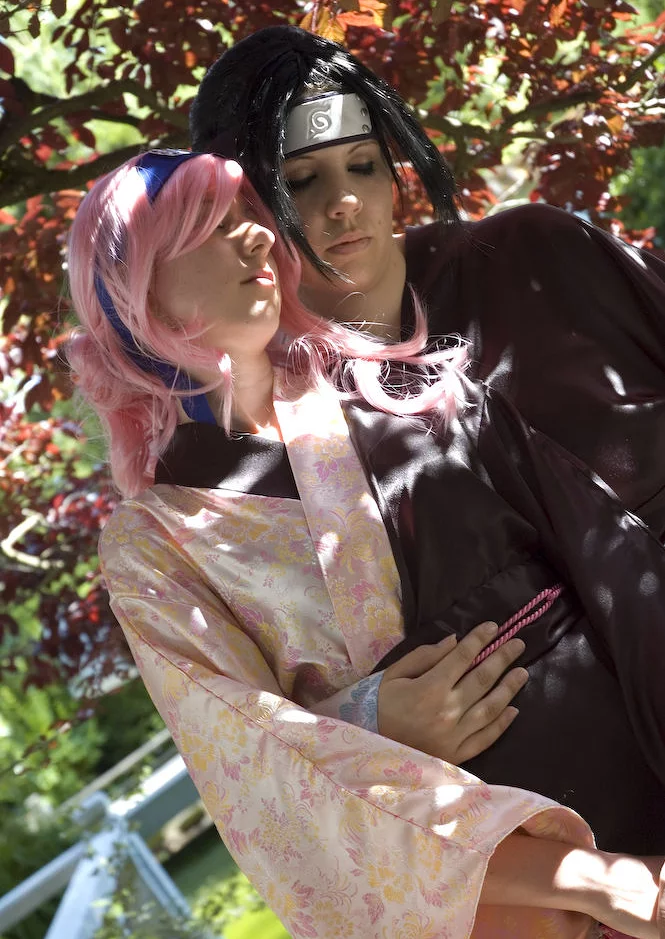 Cosplay-Cover: Haruno Sakura (Kimono Fanversion)
