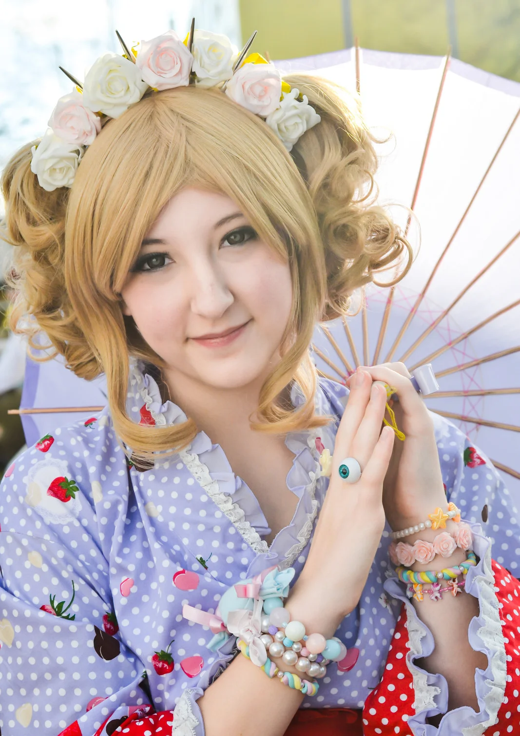 Cosplay-Cover: Strawberry Yukata