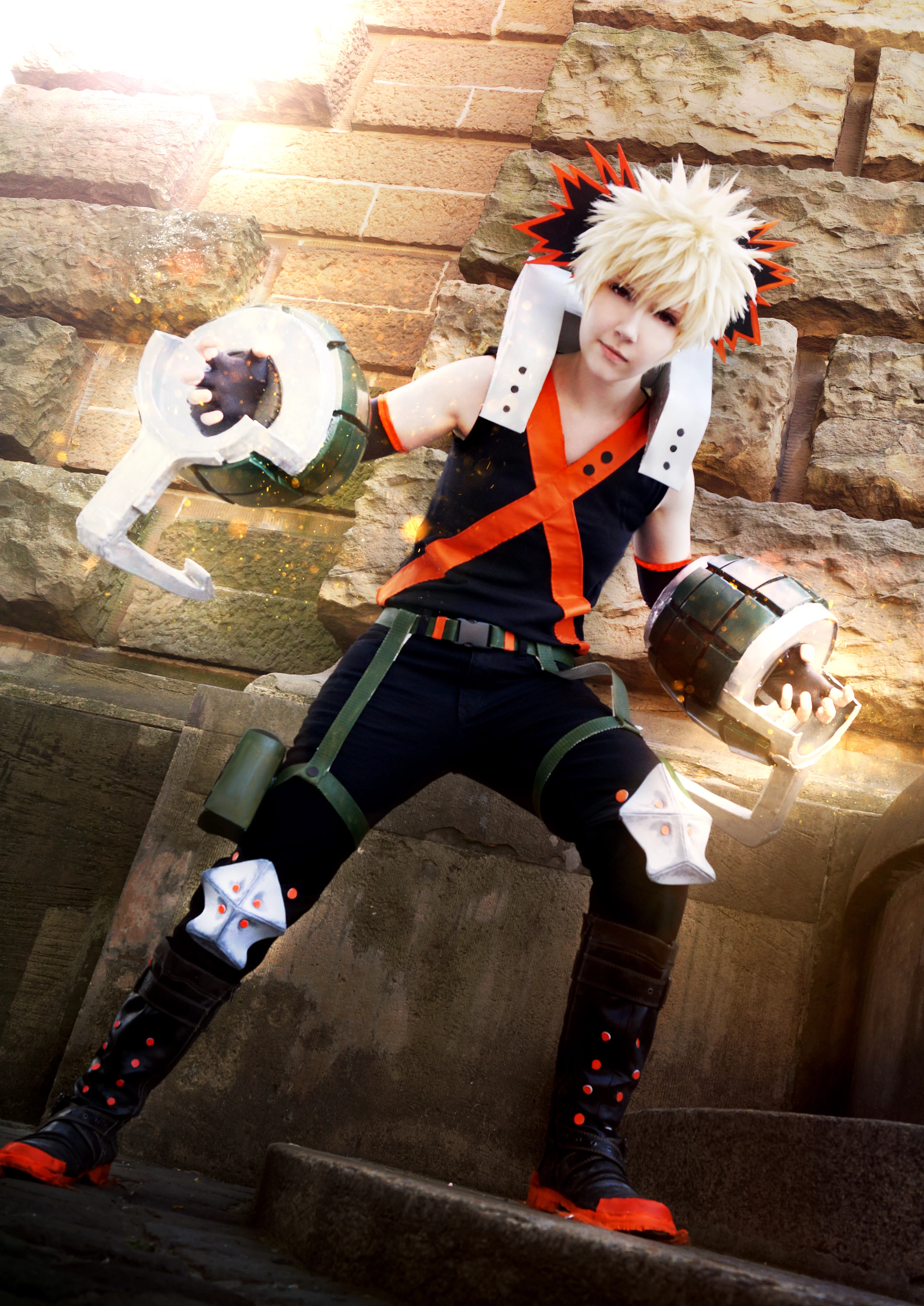 Cosplay-Cover: Katsuki Bakugou [hero]