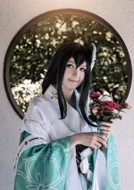 Cosplay-Cover: Tsuyu Asui (Kimono)