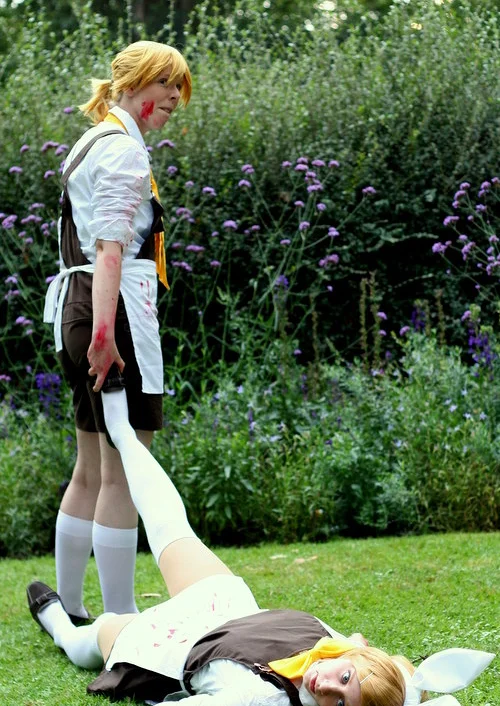 Cosplay-Cover: Kagamine Len 【Hitobashira no Arisu】