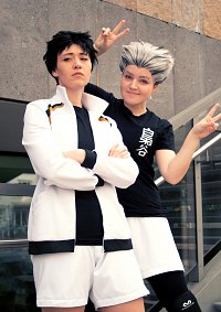 Cosplay-Cover: Bokuto Kōtarō (Trainingsoutfit)