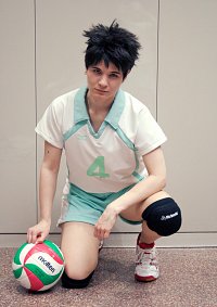 Cosplay-Cover: Hajime Iwaizumi (Aoba Johsai Jersey)