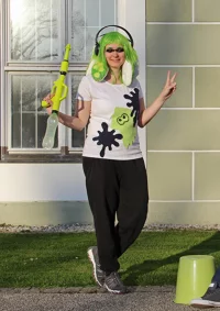 Cosplay-Cover: Inkling Girl - Neon Grün