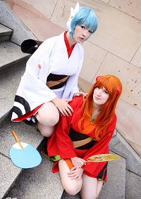 Cosplay-Cover: Asuka Soryu Langley [Festival Kimono]