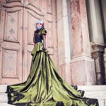 Cosplay: Jibril - Grünes Kleid