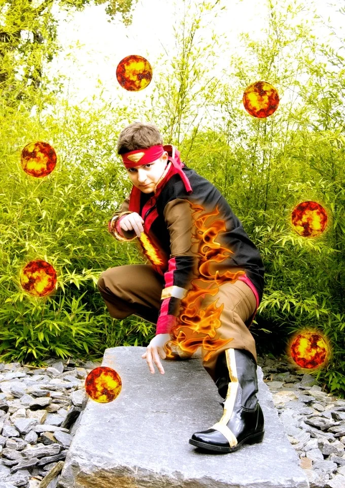 Cosplay-Cover: Aang - Feuernation