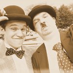 Cosplay: Stan Laurel [Laurel & Hardy bzw. Dick & Doof]