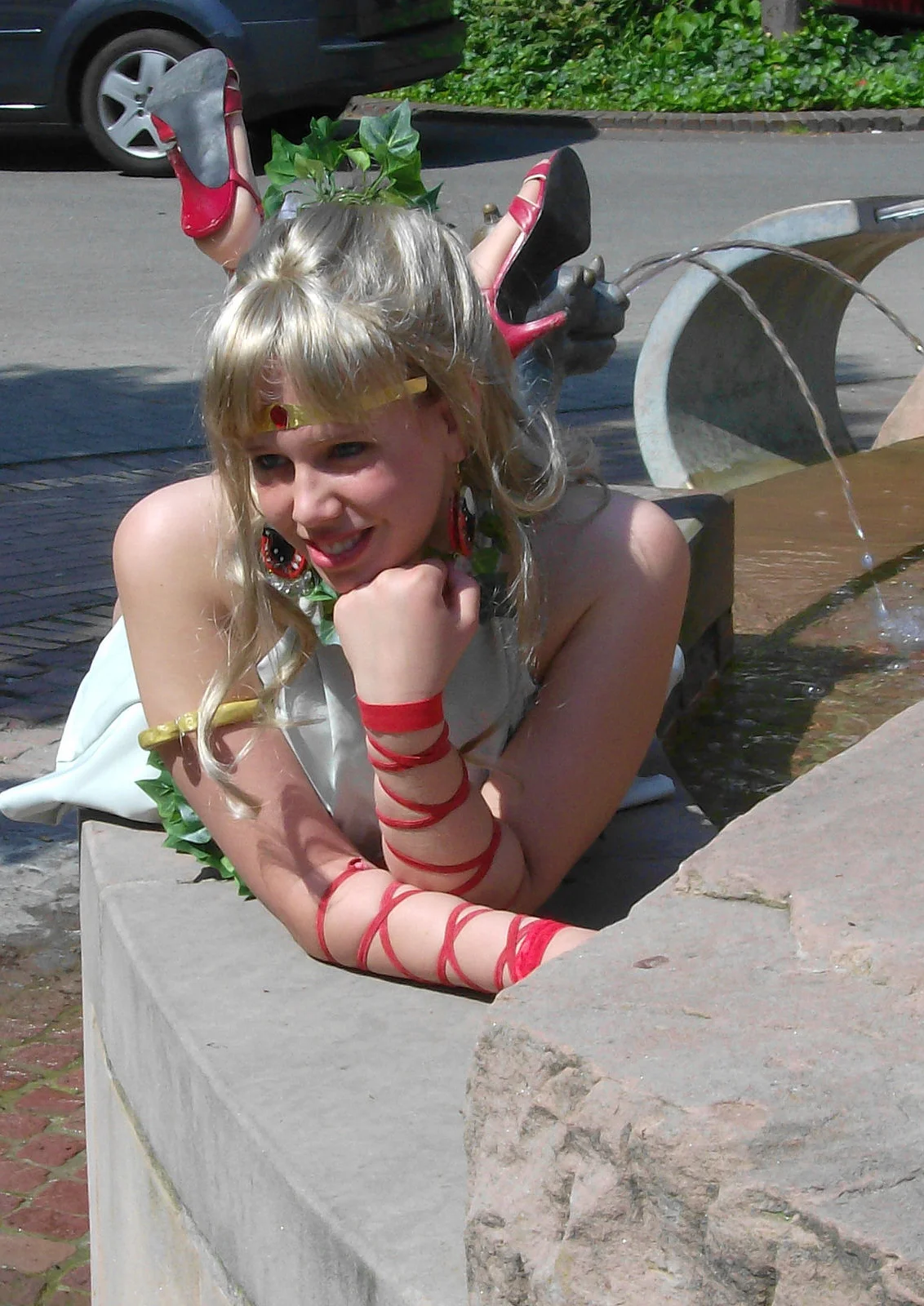 Cosplay-Cover: Mondgöttin Diana aus (Moonlight Goddess Diana)