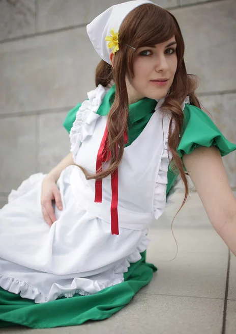 Cosplay-Cover: Ungarn (grün Dress)