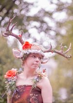 Cosplay-Cover: Hirschblümchenfaun