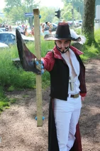 Cosplay-Cover: Mihawk "Falkenauge" Dulacre