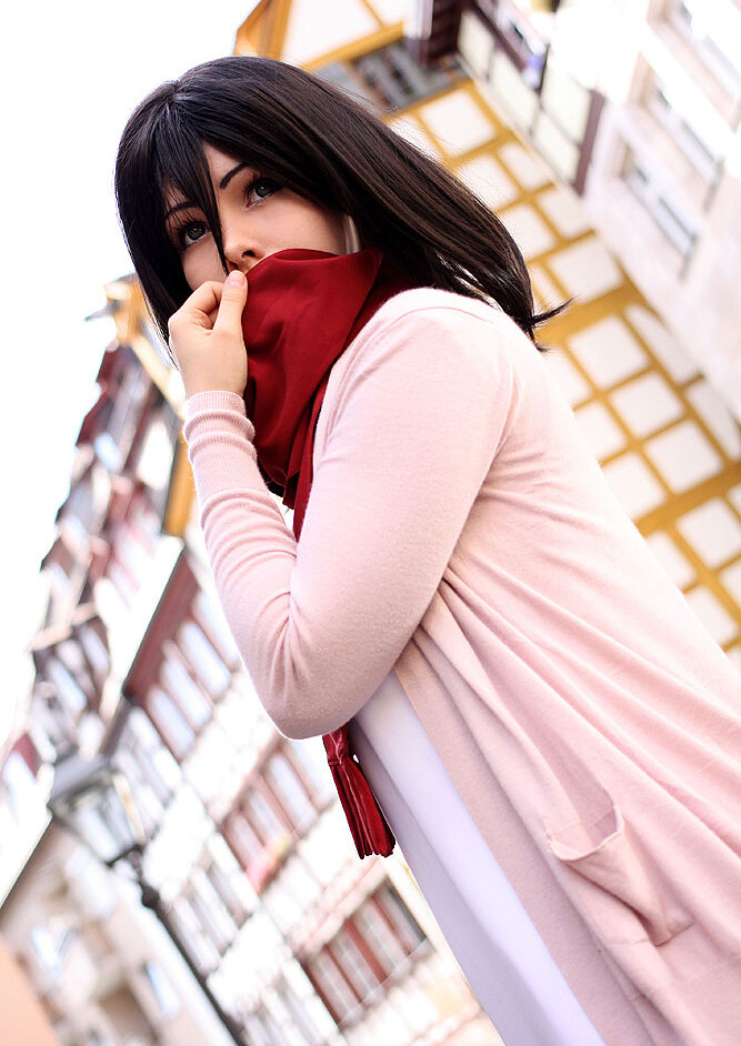 Cosplay-Cover: Mikasa Ackerman (Child)