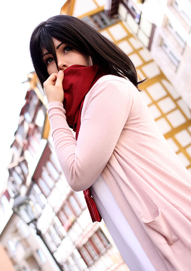 Cosplay-Cover: Mikasa Ackerman (Child)