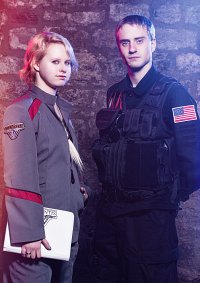 Cosplay-Cover: Col. Samantha Carter (Atlantis Uniform)