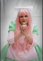 Cosplay-Cover: Miwako Grün-rosa Zuckerbonbon